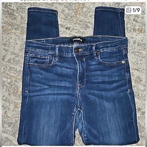 Express denim jeggings size 12